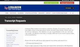 
							         How to Transfer LBCC College Now Credits - Lebanon High School								  
							    