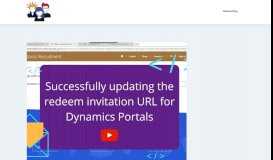
							         How to update the redeem invitation URL in the Send Invitation ... - TDG								  
							    
