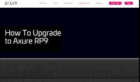 
							         How To Upgrade to Axure RP9 - Axure								  
							    