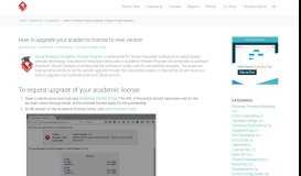 
							         How to upgrade your academic license to new version - Visual ...								  
							    