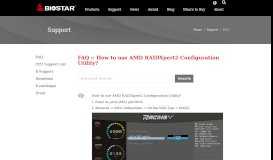 
							         How to use AMD RAIDXpert2 Configuration Utility? - Biostar								  
							    