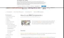 
							         How to use BIM Components | Knowledgebase Page | GRAPHISOFT ...								  
							    