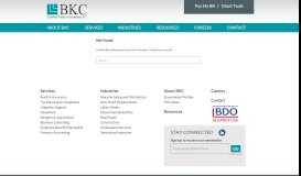 
							         How to use BKC's Secure Client Portal (NetClient CS) - BKC-cpa.com								  
							    