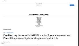 
							         How to use H&R Block to file your taxes for free in 2019 - Business ...								  
							    