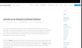 
							         How to use Joomla for an Intranet website | GavickPro Blog								  
							    