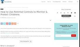 
							         How to Use Parental Controls to Monitor & Protect Childrens								  
							    