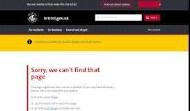 
							         How to use Planning Online - bristol.gov.uk - Bristol City Council								  
							    