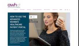 
							         How to Use the Advanced Women's Healthcare Patient Portal ...								  
							    