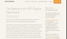 
							         How to Use WP Engine's Dashboard for WordPress Hosting								  
							    