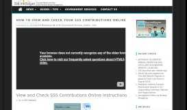 
							         How to View and Check Your SSS Contributions Online - BaLinkBayan								  
							    
