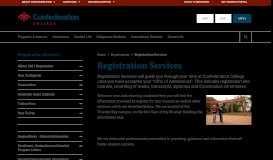 
							         How to View your Timetable or Transcript Online - Confederation ...								  
							    