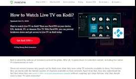 
							         How to Watch Live TV on Kodi [Updated May 2019] - PureVPN Blog								  
							    