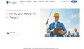 
							         How to Win Work on HiPages - Buildsoft								  
							    