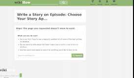 
							         How to Write a Story on Episode: Choose Your Story App on iPhone or ...								  
							    