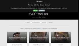 
							         How Tos FGTV | Francesco Group Hairdressing Salons Videos								  
							    