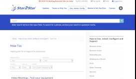 
							         How Tos | Page 4 | Star2Star Communications Knowledge Base								  
							    