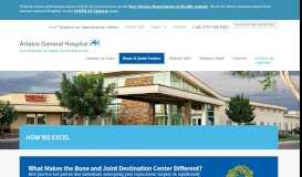 
							         How We Excel - Artesia General Hospital								  
							    