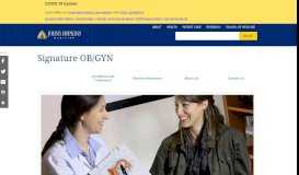 
							         Howard County Gynecology and Obstetrics: Signature OB/GYN								  
							    