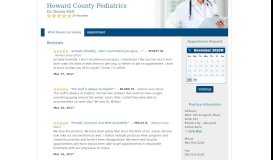 
							         Howard County Pediatrics - Solutionreach								  
							    