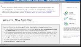 
							         Howard County Public School System - Employment Application								  
							    