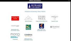 
							         Howard University Hotels - Campus Travel Management								  
							    