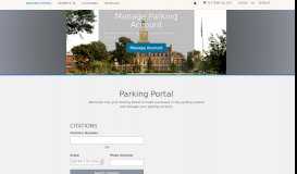 
							         Howard University - Parking Portal								  
							    
