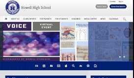 
							         Howell High School / Homepage								  
							    