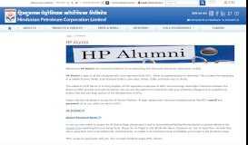 
							         HP Alumni | Hindustan Petroleum Corporation Limited, India								  
							    