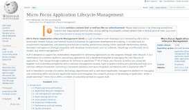 
							         HP Application Lifecycle Management - Wikipedia								  
							    
