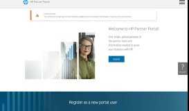 
							         HP Partner Portal								  
							    