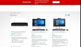 
							         HP ProOne 400 All-in-One | HP® Official Store								  
							    