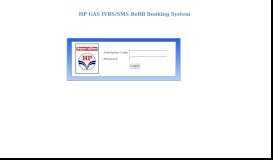 
							         HP Refill Booking System -Login Page -								  
							    