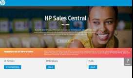 
							         HP Sales Central								  
							    