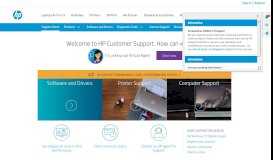 
							         HP Support for Technical Help and Troubleshooting | HP ...								  
							    