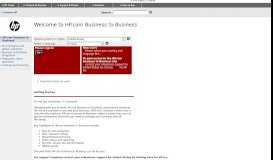 
							         HP.com Business to Business								  
							    