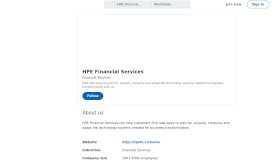 
							         HPE Financial Services | LinkedIn								  
							    