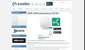 
							         HPE OfficeConnect OC20 - Evotec - Better Business Communications ...								  
							    