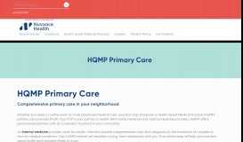 
							         HQMP Primary Care | Health Quest Patient Center								  
							    