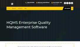 
							         HQMS Enterprise Quality Management Software: Harrington ...								  
							    