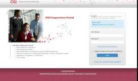 
							         HQS Inspections Portal - Login								  
							    