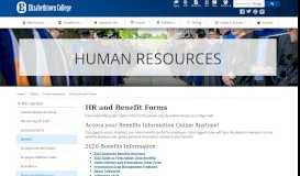 
							         HR and Benefit Forms - Elizabethtown College								  
							    