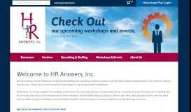 
							         HR Answers, Inc								  
							    