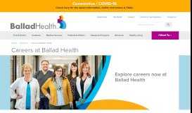 
							         HR | Ballad Health								  
							    
