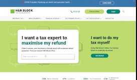 
							         H&R Block: Tax Return & Tax Accountants in Australia								  
							    