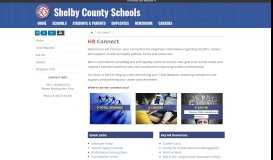 
							         HR Connect - Shelby County Schools								  
							    