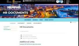 
							         HR Documents - City of Memphis								  
							    