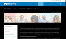 
							         HR Employee Communication Portal - AdaptivEdge								  
							    