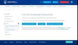 
							         HR - Former Employee Resources - NAIT								  
							    