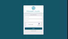 
							         HR Login - Maxwell Health v5								  
							    
