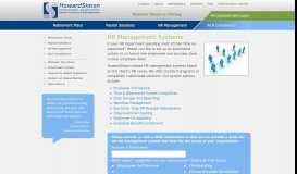 
							         HR Management Systems - HowardSimon & Associates								  
							    